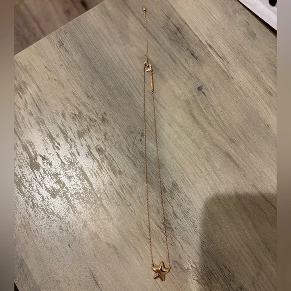 Kendra Scott Rose Gold Drusy Star Necklace - Picture 3 of 3